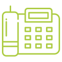 icone telephone de bureau